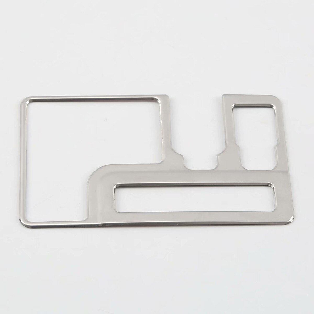 For Toyota Land Cruiser Prado 150 20182019 Stainless Steel Gear and USB Charging Socket Trim Cover Car Accessories: USB silver