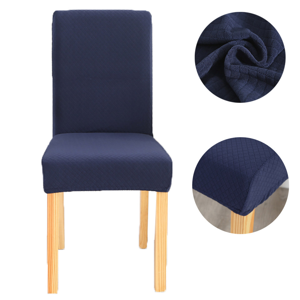 Super Zachte Fleece Stof Stoel Cover Elastische Stoelhoezen Spandex Voor Eetkamer/bruiloft/Keuken/Hotel Party banket