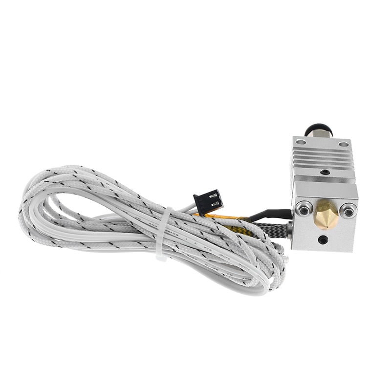 A garganta 1.75mm da ruptura do calor da j-cabeça da extrusão 12v/24v 50w da longa distância v6 do jogo da extrusora de hotend para a impressora do ender 3 cr10 CR-10S