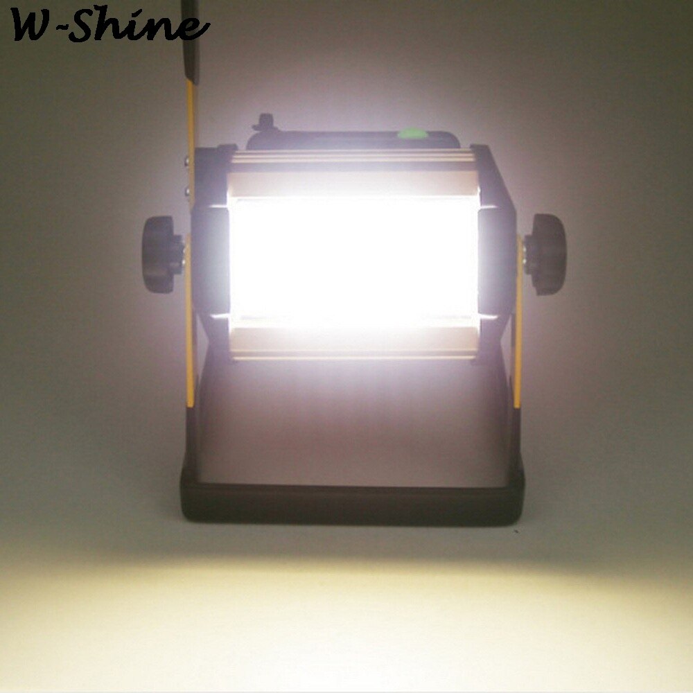50W LED Flood Light 360 Degree Rotation 24 LED Light Outdoor Waterproof 3 Modes Lighting Spotlight Portable Construction Lamp