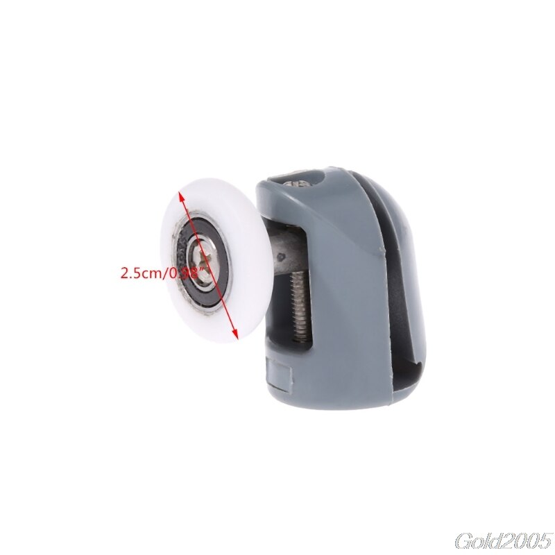 8Stck Einzigen Dusche Tür Rollen Läufer Räder Riemenscheiben Radio 25 mm Durchmesser Heimat Schlecht Ersatz Teile G25 Whosale &