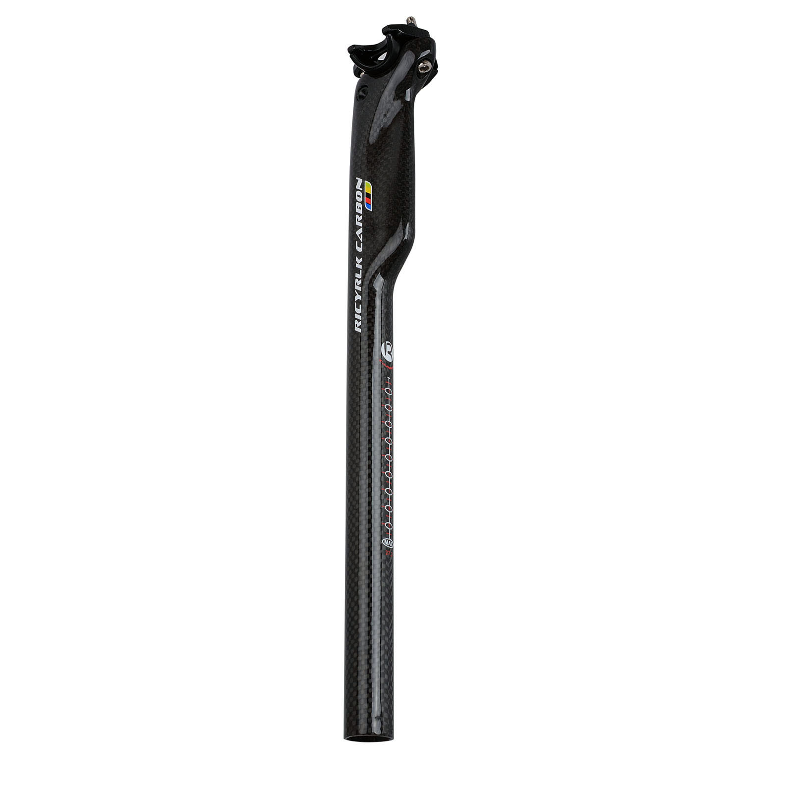 Tige De Selle Carbone 31,6mm X 400mm - Pour VTT, Route, Gravel - Suspension Intégrée - Neuf Avec Garantie
