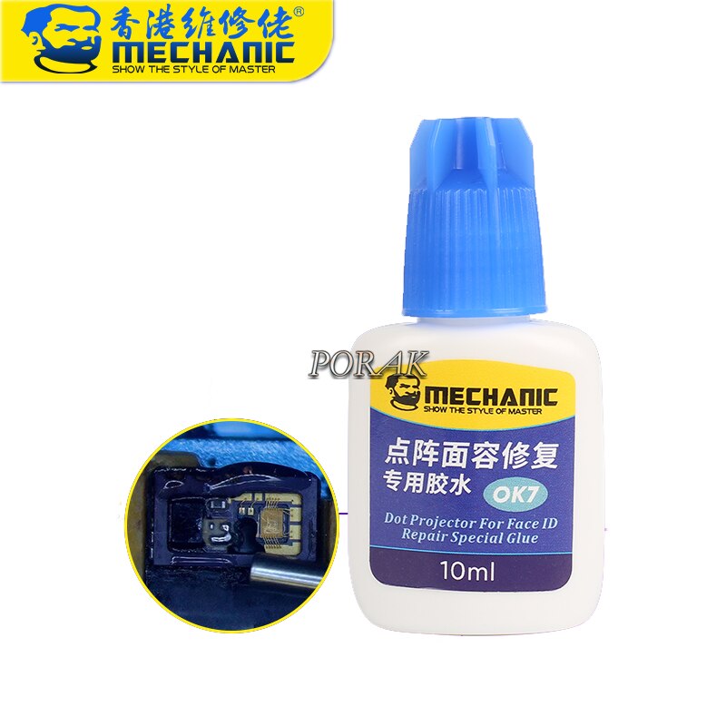 Mechanic Face ID Repair Special Glue OK7 glue 10ml for iPhone Dot projector Repair for iphone X-12 PRO Max