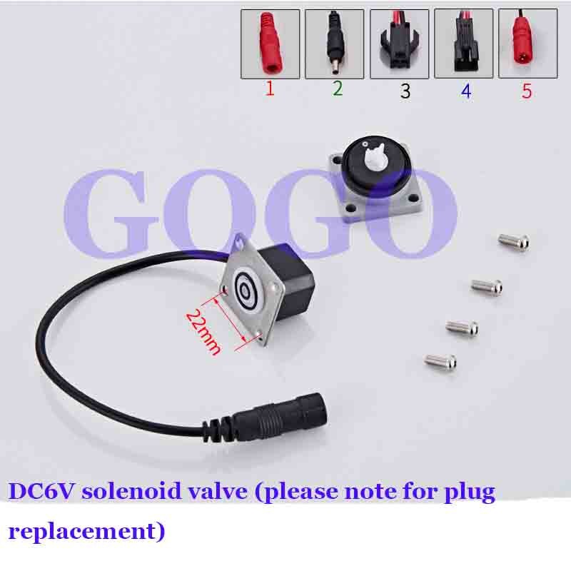 6V concealed urinal sensor, flush valve, faucet solenoid valve, urinal, urinal flusher accessories: 20