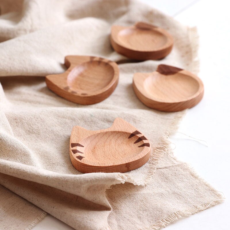 Platos de madera para cocina, platos para salsa, tazón de mostaza sazonado, platillo para salsa, tablero de sabor pequeño para vinagre, bandeja para aperitivos, plato de comida, novedad