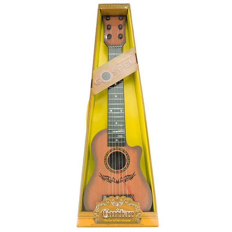 6 corde chitarra classica corde in acciaio principianti giocattolo chitarra bambini Ukulele strumento musicale per bambini per regalo ragazza ragazzo: A1(WITH BOX)