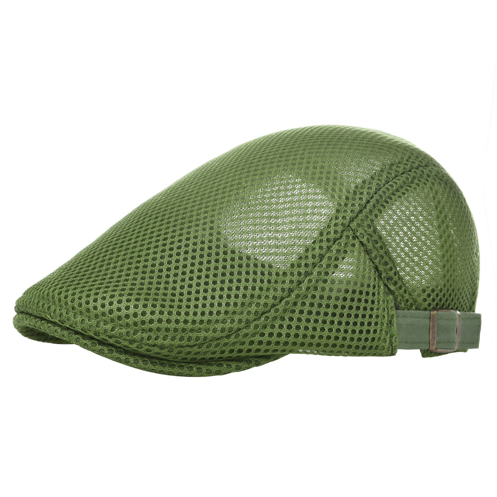 VOBOOM Summer Mesh Irish Cap Golf Ivy Jeff Caps Men Women Lightweight Net Cabbie Newsboy Driver Gatsby Hat Boina: Green  