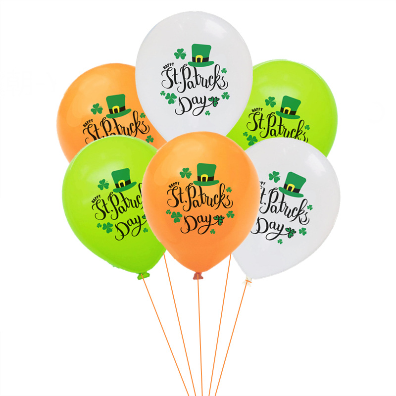 Ierse Partij Decoratie Banner Swallowtail Vlag Saint Patrick Party Ballon Decoratie Benodigdheden