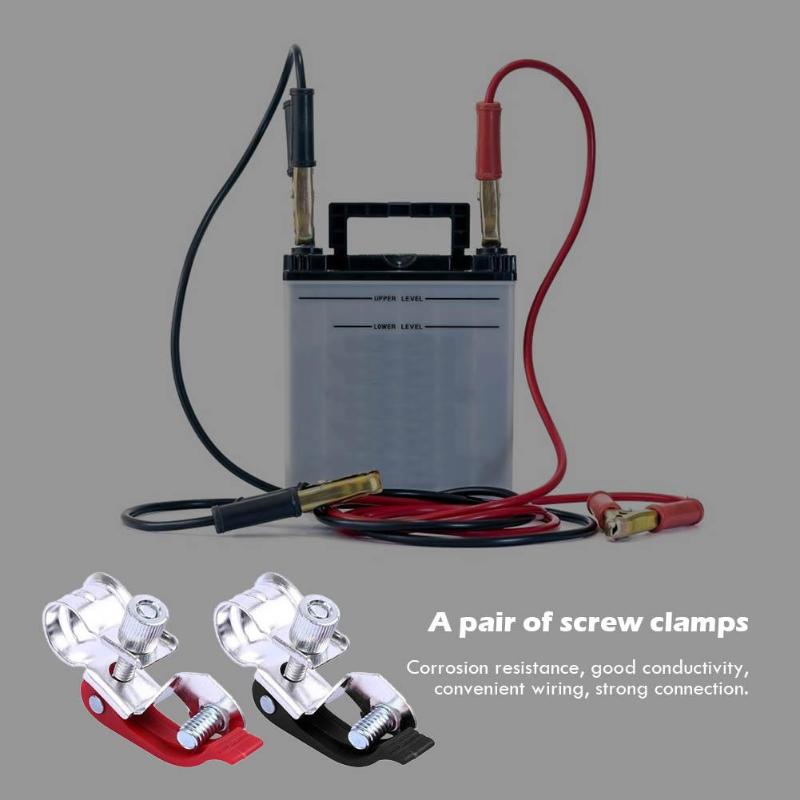 Car Battery Terminal Corrosion Resistance Good Conductivity Negative Positive Clamp Clip Connector Auto Replacement Parts