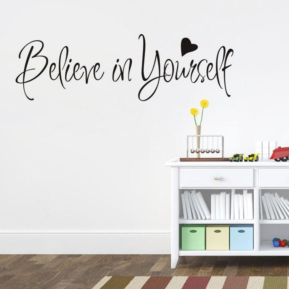 Motivation Office Quotes Phrase Vinyl Wall Sticker room Living For Living bedroom wall stickers Office Decals Wallpaper N4G5