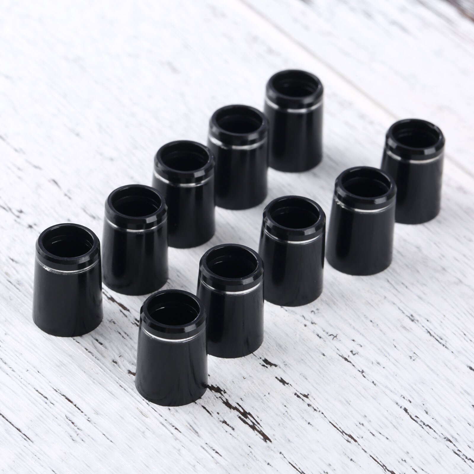 10pcs Plastic Golf Ferrules With Single Ring Fit 0.335 Or 0.370 Tips Irons Shaft Golf Shaft Sleeve Adapter Replacement 16mm/19mm: 335