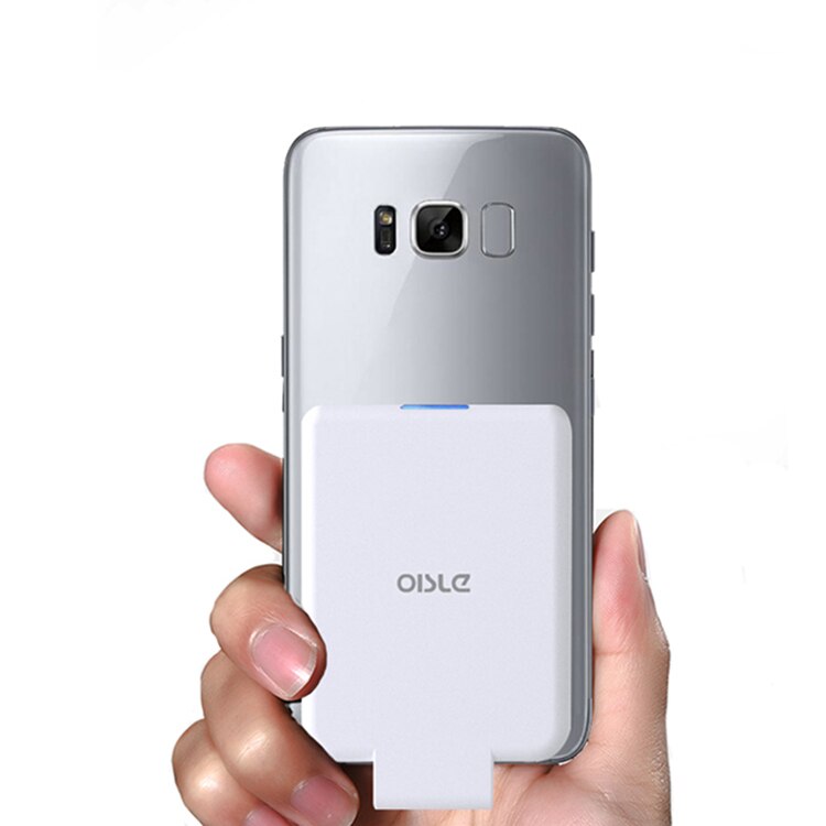 OISLE Portable Mini Special Power Bank Suitable For Samsung S9/S10+/S20/S21 U/Note20/Note10+/Note21 External Battery Powerbank: 4500mah--whiteK