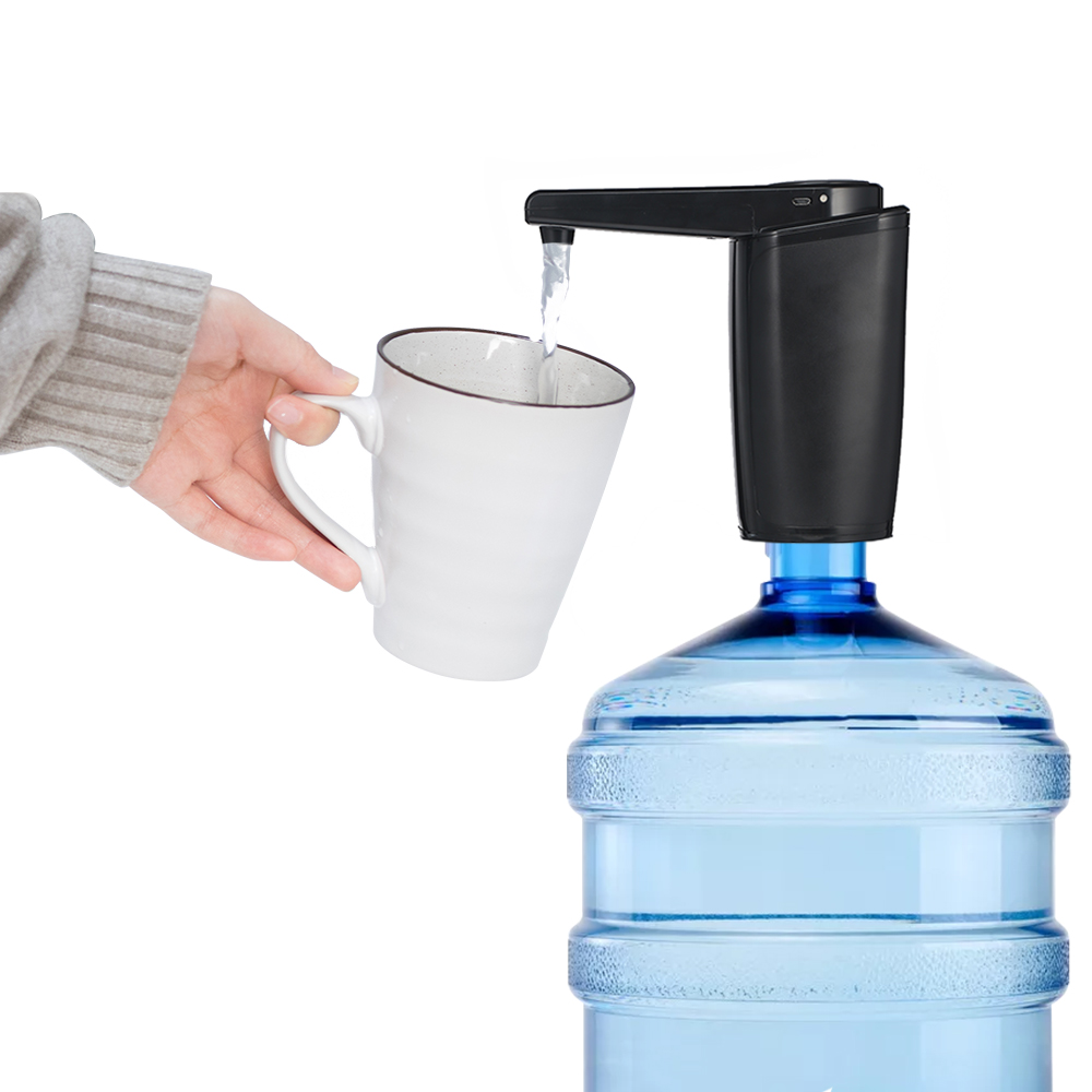 2 in 1 Wireless Portable Dispenser Electric Drinking Water Pump USB Charge Kitchen Drinking Bottle Switch Smart Timed Pumping