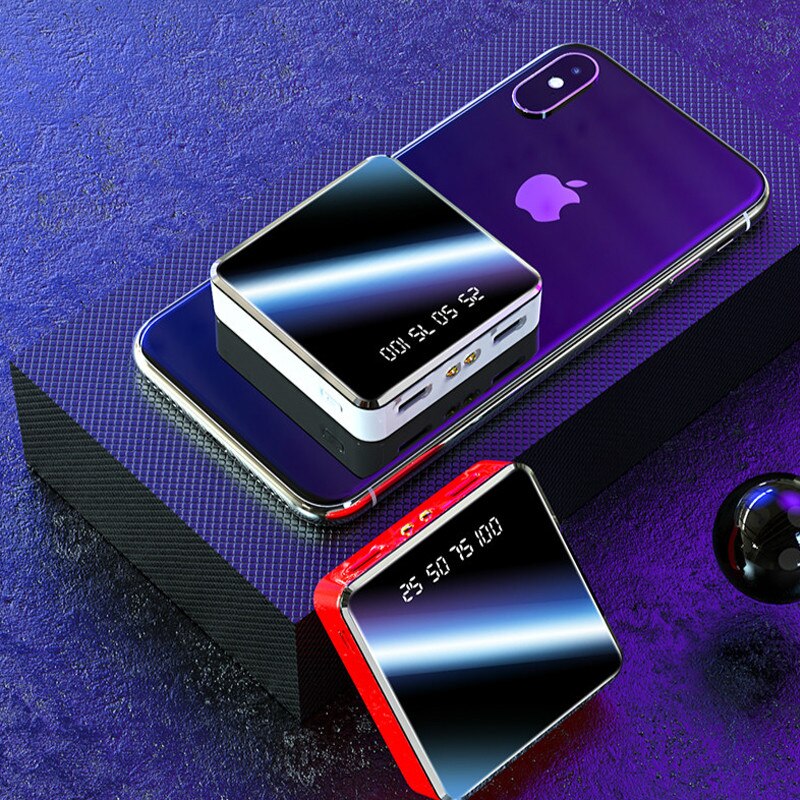 Chargeur portatif de batterie d'usb de la batterie 20000mAh puissance externe de batterie externe pour l'iphone X Samsung Xiaomi Huawei