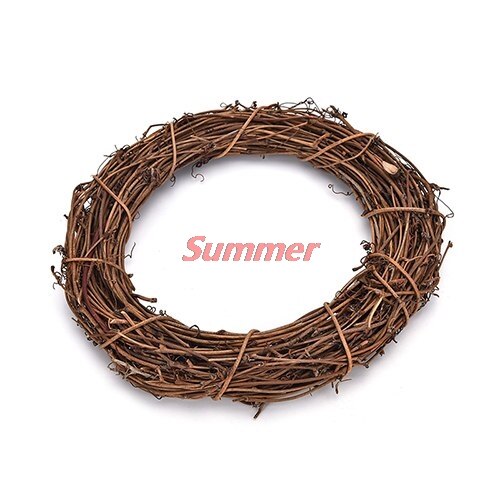 10Cm/15Cm/20Cm Bruiloft Decoratie Kerst Rotan Krans Krans Deur Opknoping Decoratie Jaar: 20cm