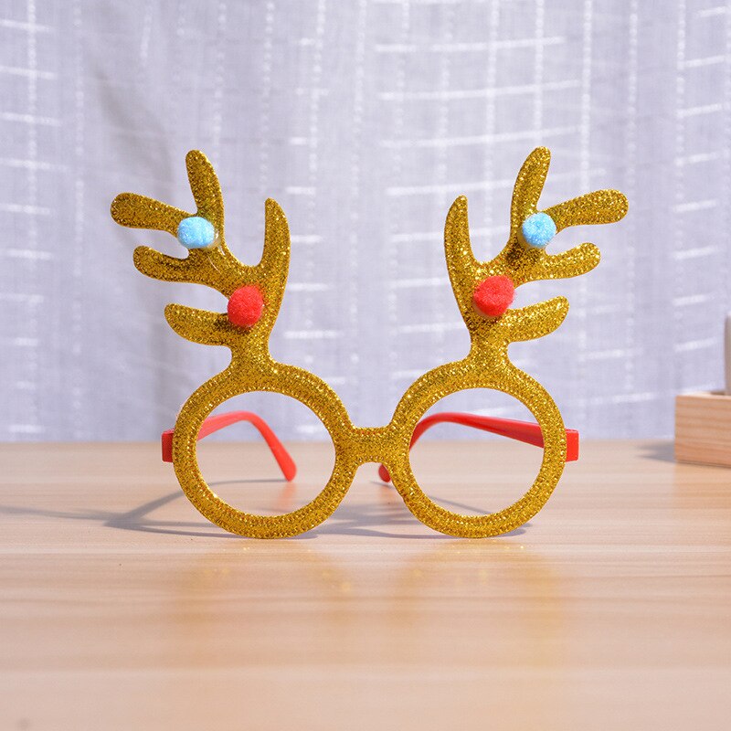 Weihnachtsbrillen, weihnachtsmann, schneemann, schneeflocken, baum, elch, papierbrillen, Party-foto-requisiten, weihnachtsdekoration für zuhause