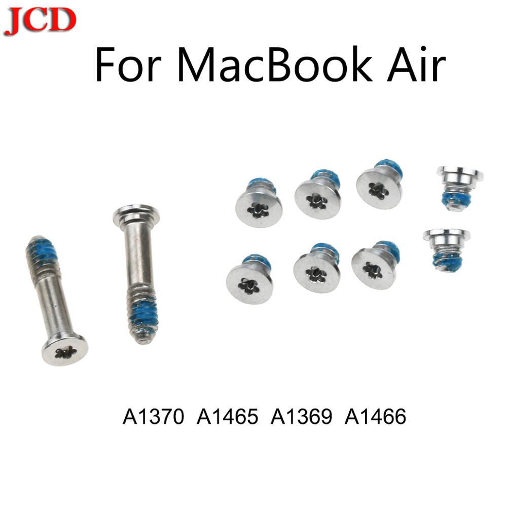 JCD Laptop Bottom Case Screw For Macbook Pro Retina A1278 A1286 A1297 A1398 A1425 A1502 MC975 MC976 MD212 set screw A1706 A1534