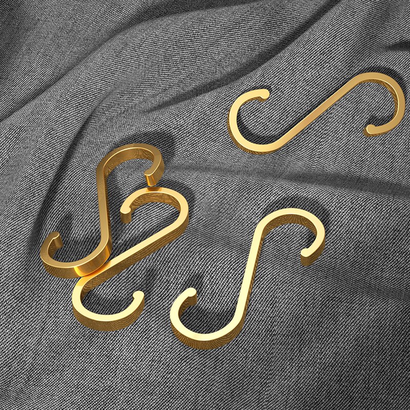 1/5/10 stk plads aluminium s krog soveværelse køkken multifunktionel hængekrog lås holder hængende opbevaringsværktøj