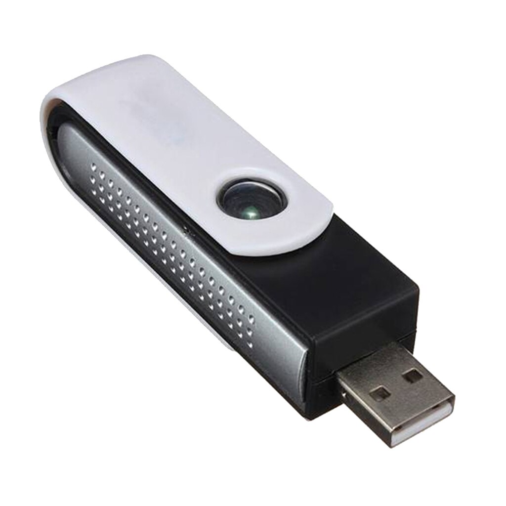 Mini USB Portable Rotary Office Home Auto Fresh Ionic Air Purifier Ionizer
