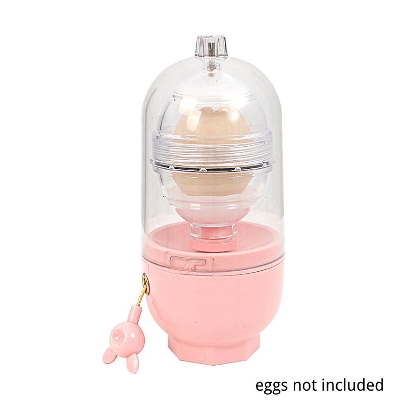 Eigelb Shaker Gadget Manuelle Mischen Goldene Schneebesen Eier Spin Mixer Stiring Maker Puller Kochen Backen Werkzeuge Küche Zubehör: Rosa