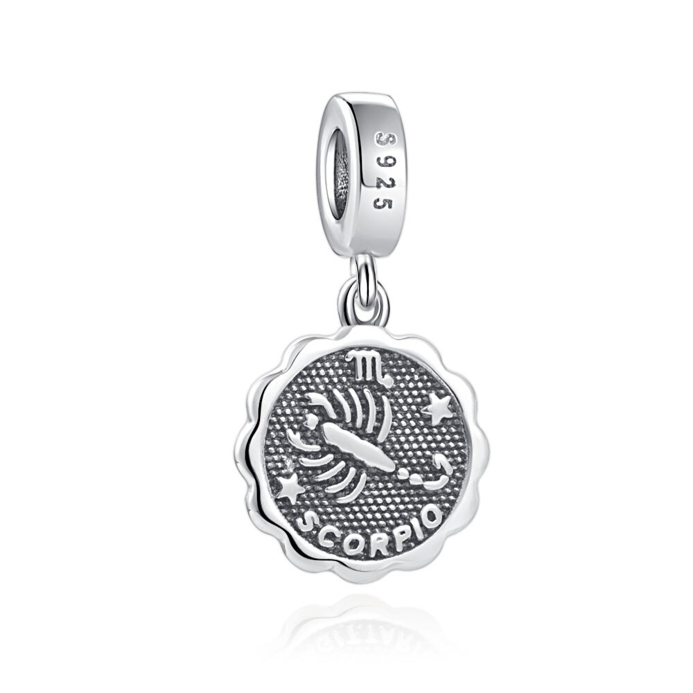 Nuova costellazione originale adatto braccialetto 925 argento ciondolo da donna gioielli galassia cielo stellato Charms perline Kit fai da te: D026-12