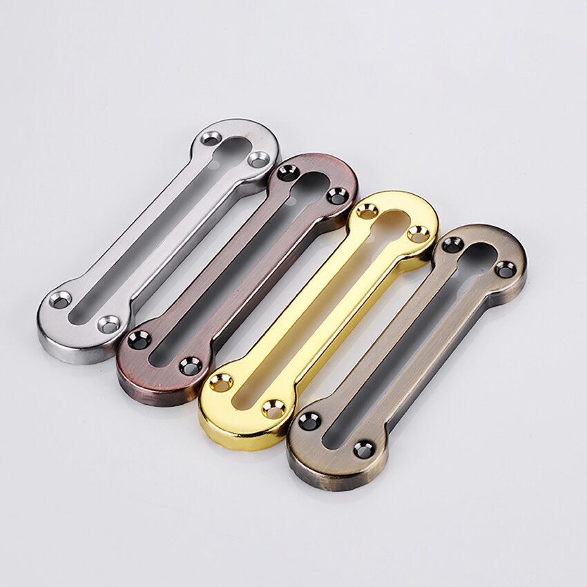 Chain Bolt Anti-theft Clasp Sliding Door Lock Safety Chain Hotel Office Security Gate Cabinet Latches Decorative Hardware