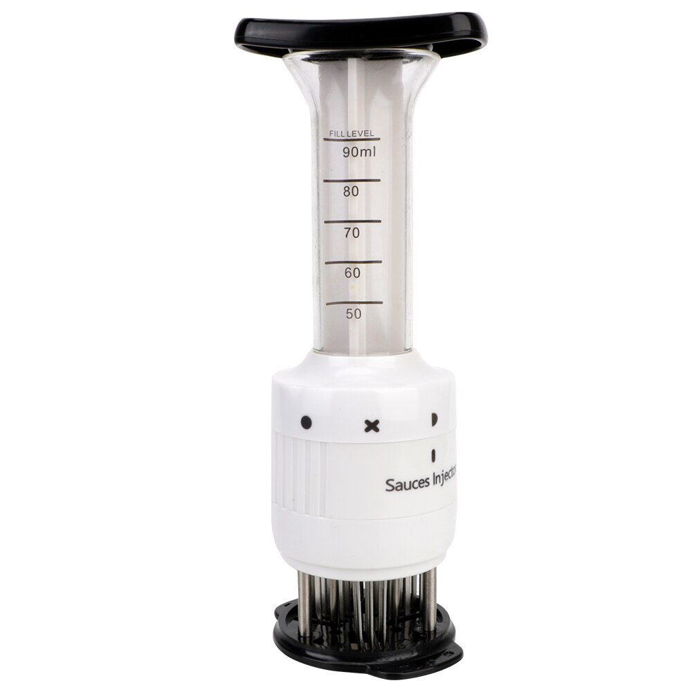Injecteur de Sauce pour Barbecue 2 en 1, avec aiguille en acier inoxydable, pour assaisonnement, Marinade, outils de cuisine, Gadgets, attendrisseur de viande