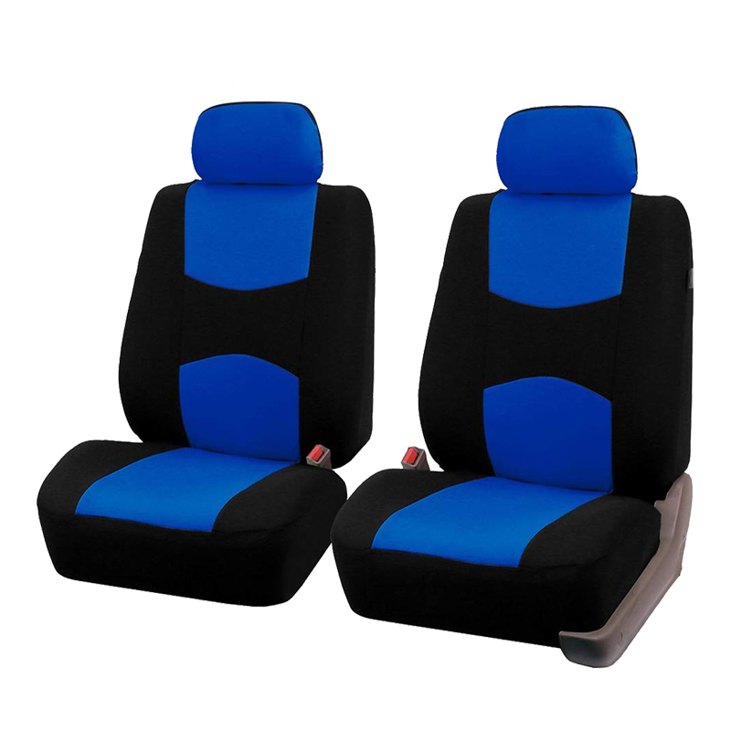 Juego completo de fundas para autos funda asientos automovil de automóviles para fundas de protección de asientos fundas para asientos de vehículos Accesorios universales para automóviles de automóviles: 2 piece blue cover