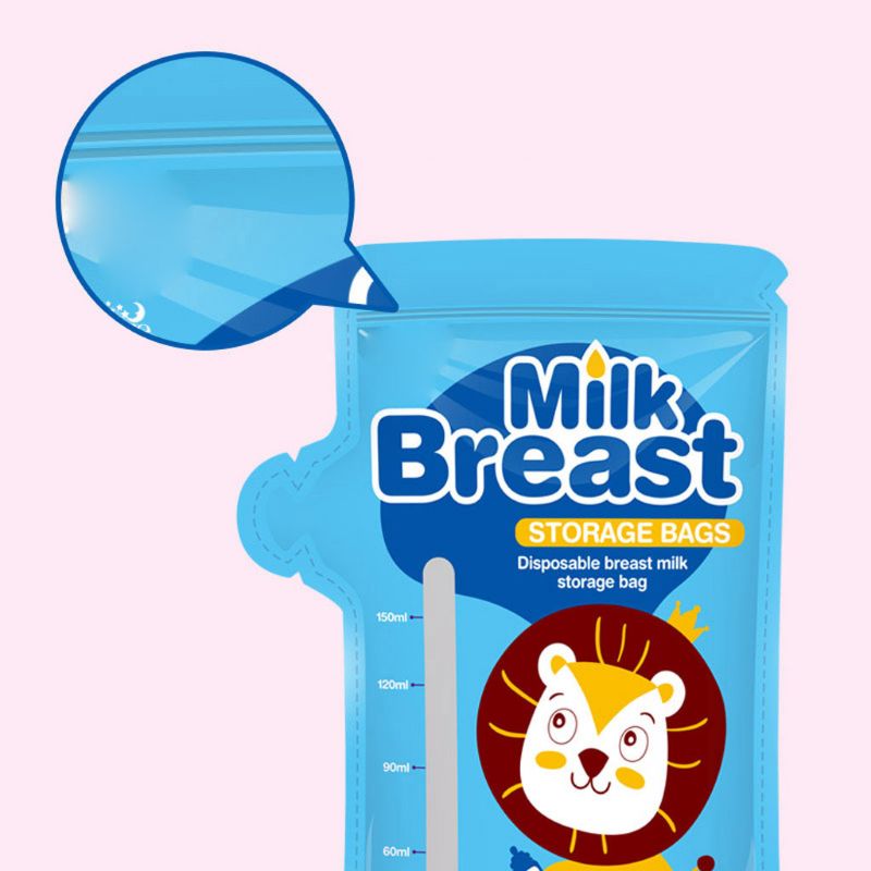 30 pièces 150ml lait congélateur sacs mère lait alimentaire stockage lait maternel sac de stockage DXAD