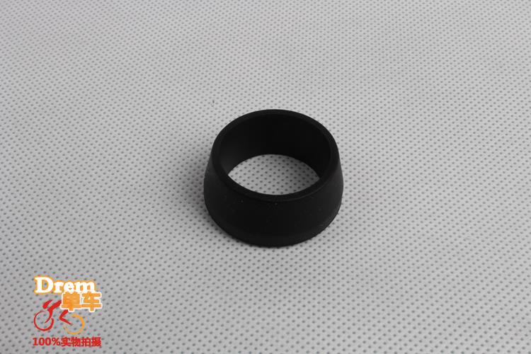 MTB Mountain Road Bicycle Seatpost Cover Silicone Waterproof Protector Seat Post Tube Rubber Ring Dust Cover Cycling Parts: 25-30mm black