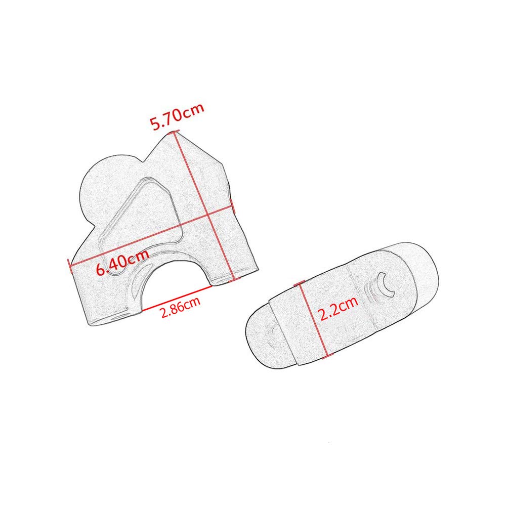 For Honda CB650R CBR650R Handlebar Riser Moves Up Extend Adapter CB CBR 650R Handle Bar Raiser Clamp Height Back