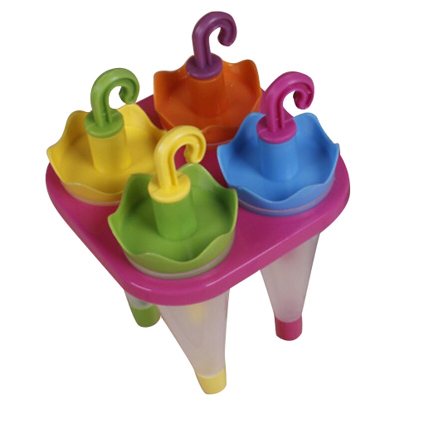 Umbrella Shape Make Frozen Juice Ice cream ice-lolly Yogurt Popsicle Maker Molds