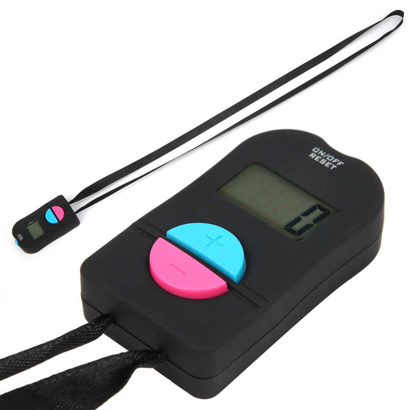 Mini Digital Counter Electronic Hand Tally Battery Compact Voice Prompt Counter