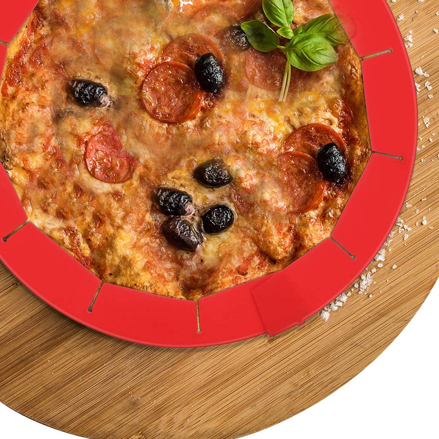 2 Pack Pie Crust Shield Silicone Pie Protectors Adjustable Silicone Pie Crust Shield Fit 8" to 10" 29cm Diameter Pies