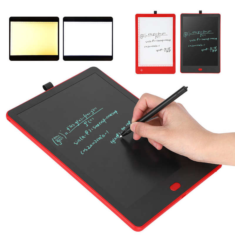 LED/LCD Handwriting Board Adjustable Color Temperature Digital Writing Drawing Graffiti Tablet for Kids Drawing Supplies Pad