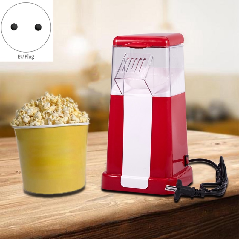 220V útil Vintage Retro máquina de palomitas de maíz herramienta de casera enchufe de la UE