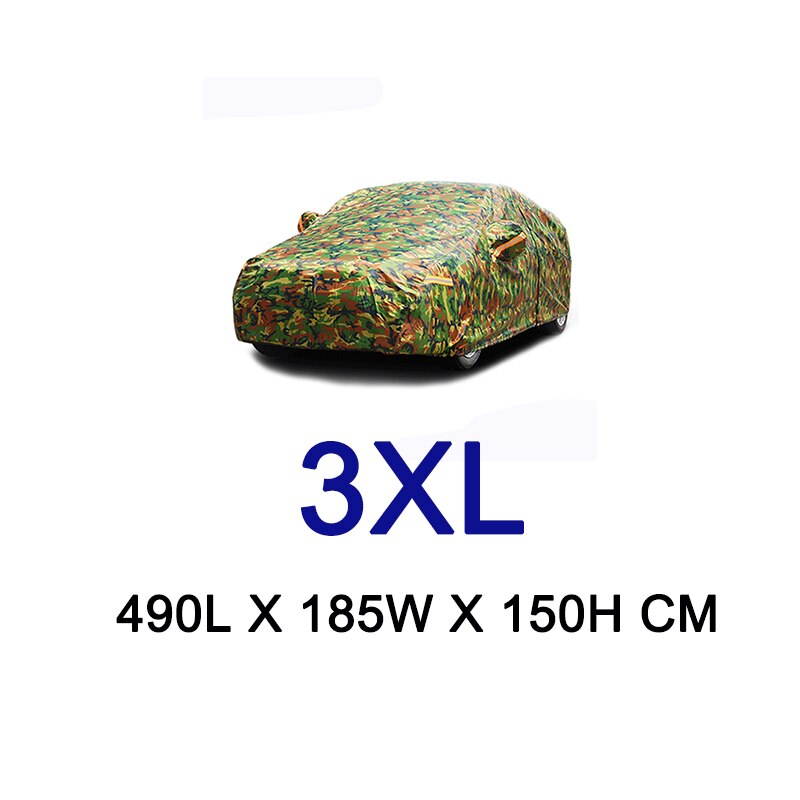 Kayme – housse de voiture de Camouflage étanche, couverture de Protection extérieure contre le soleil, la poussière, la pluie et la neige: 3XL