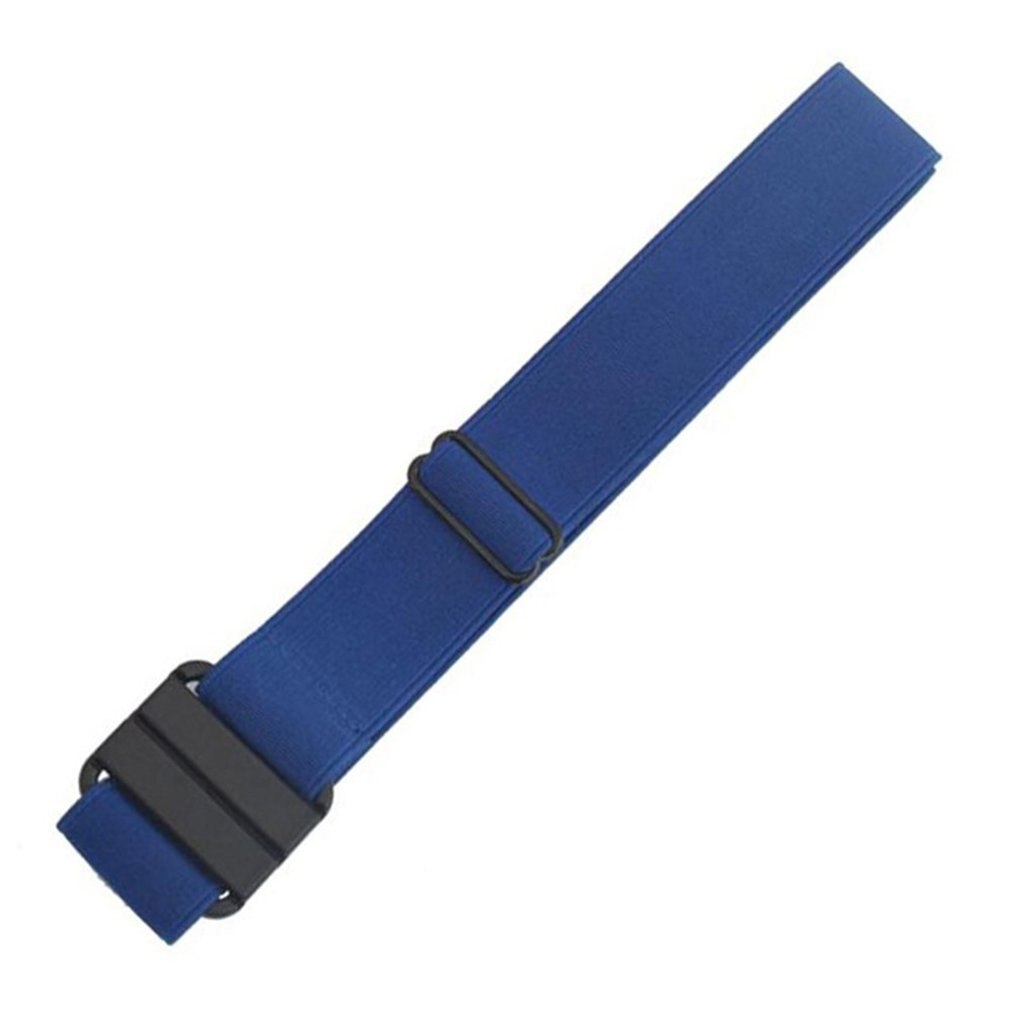 115cm Adjustable Stretch Waist Belt Flat Buckle Non-Slip Simple Elastic Belts Band For Women And Men Pants Clothes Waistband: 03