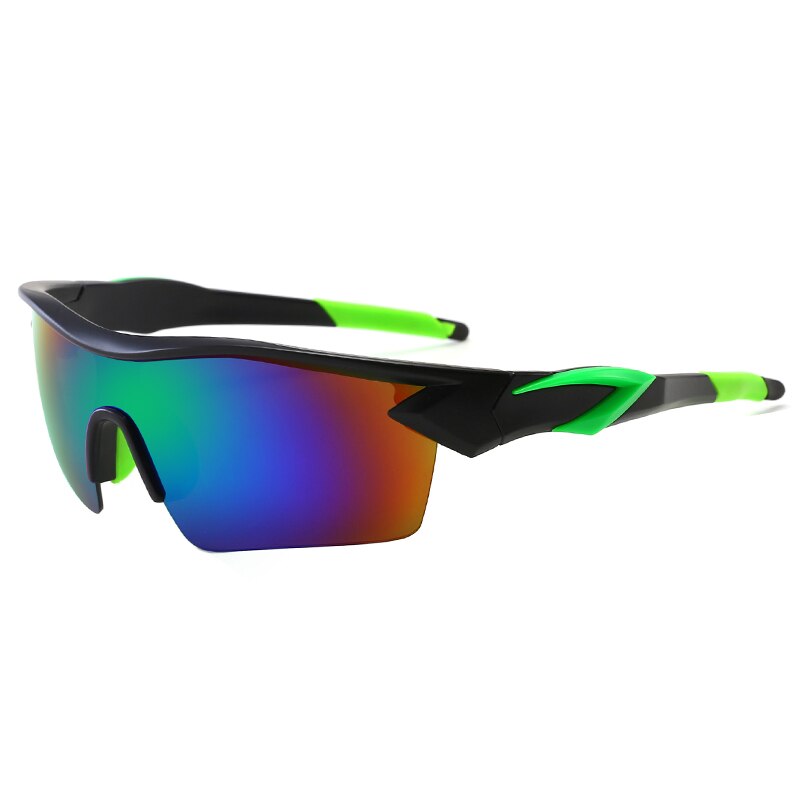 Fietsen Eyewear Mannen UV400 Outdoor Sport Mtb Fiets Zonnebril Fiets Goggle Fishing Rijden Bril Voor Vrouwen Óculos Ciclismo: Green