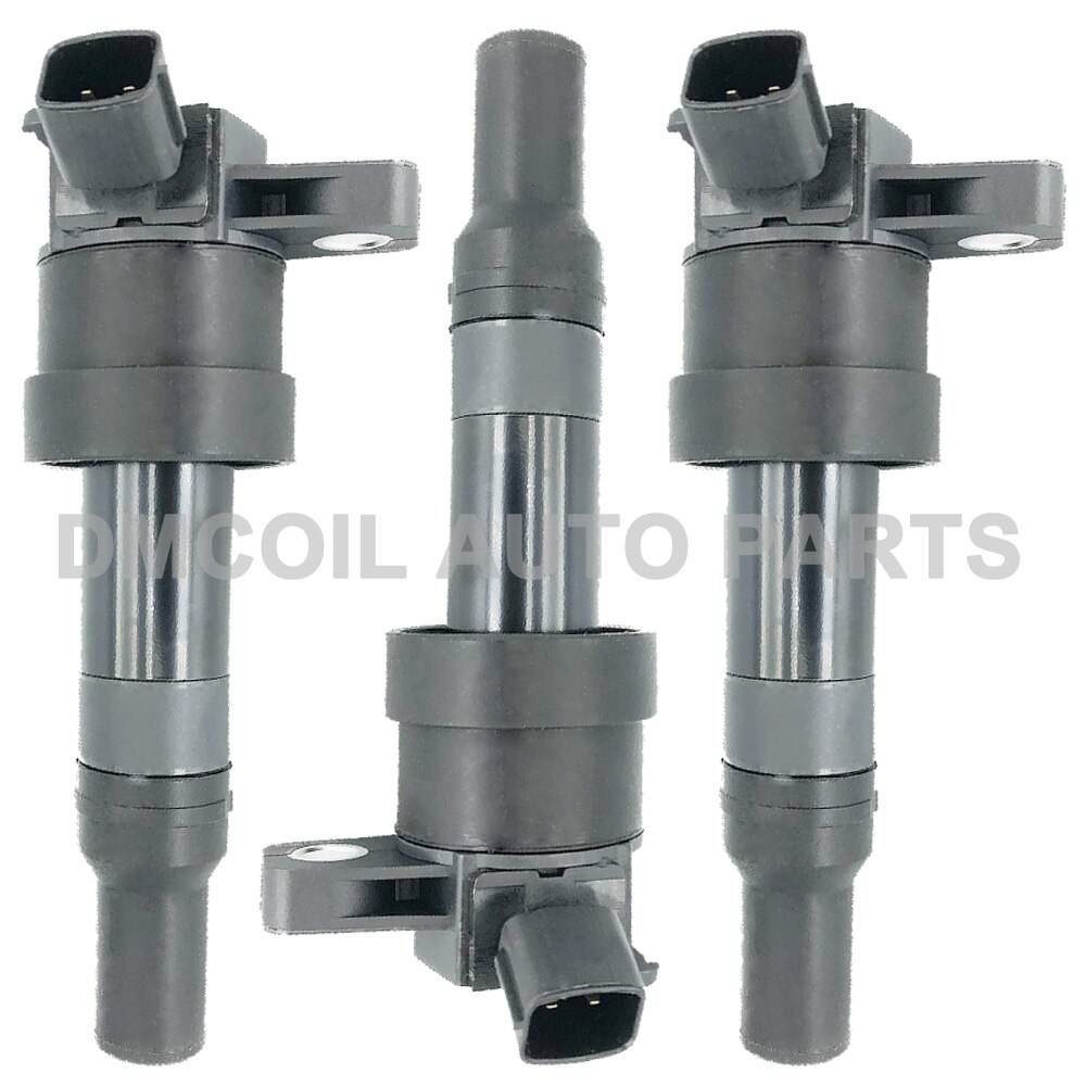 HQ bobina de encendido para HYUNDAI I10 KIA RIO III PICANTO 1.0L 1.2L 1.25L -) 27301-04000, 2730104000, 27301-03110, 2730103110: 3 Pieces