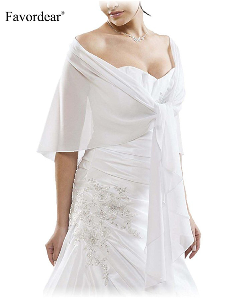 Favordear Elegante Zachte Chiffon Sjaal Sjaals Wraps en Pashmina voor Avondfeest