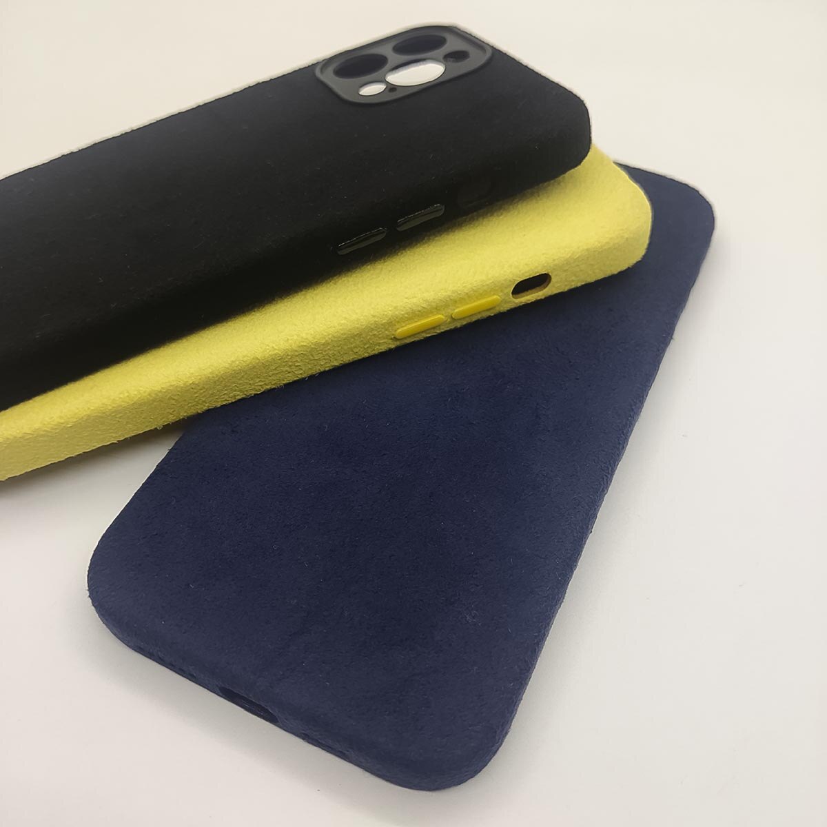 12 Pro Luxury Suede Leather Case For Apple iPhone 12 Pro Max Anti-Fall Protective Cover For iPhone 12 Mini 12Pro Max Phone Case