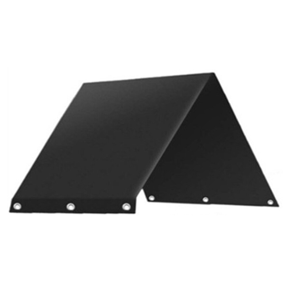 Outdoor Easy Install Swingset Shade 132x226cm Kids Tarp Sunshade Playground Roof Canopy Snow Proof Warehouse Waterproof Cover: Black