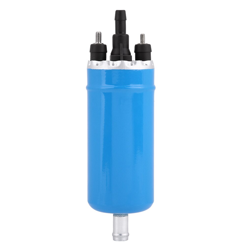 Blue High Pressure Electric Inline Fuel Pump with Installation Kit with coated shell for BMW E23 E24 E12 E28 E30 0580464038