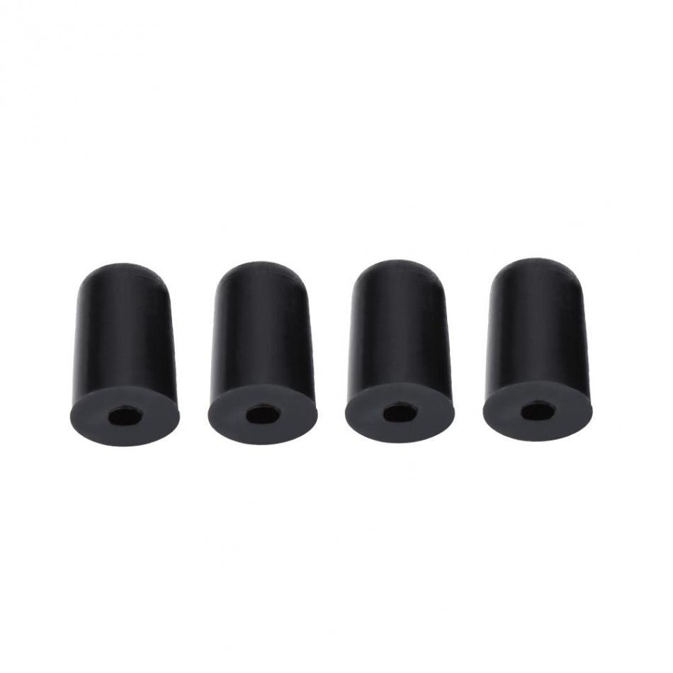 4 Stks/partij Rubber Cello Eindpin Protector Antislip Cello Eindpin Tip Cap Instrument Protector