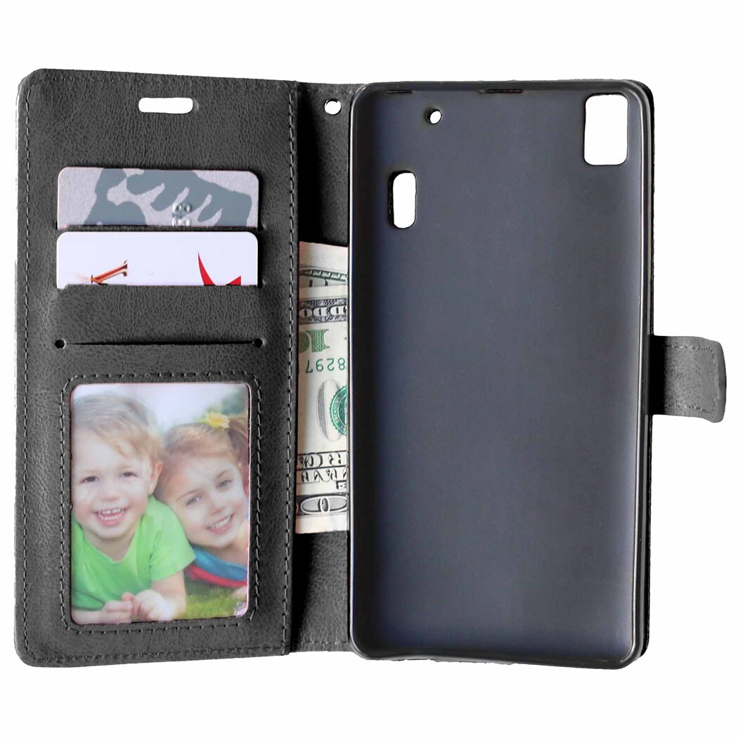 For Lenovo A7000 Book Style Wallet Leather Bag Case For Lenovo K3 Note A 7000 K50-T5 K50 Case Phone Back Cover With Card Holder