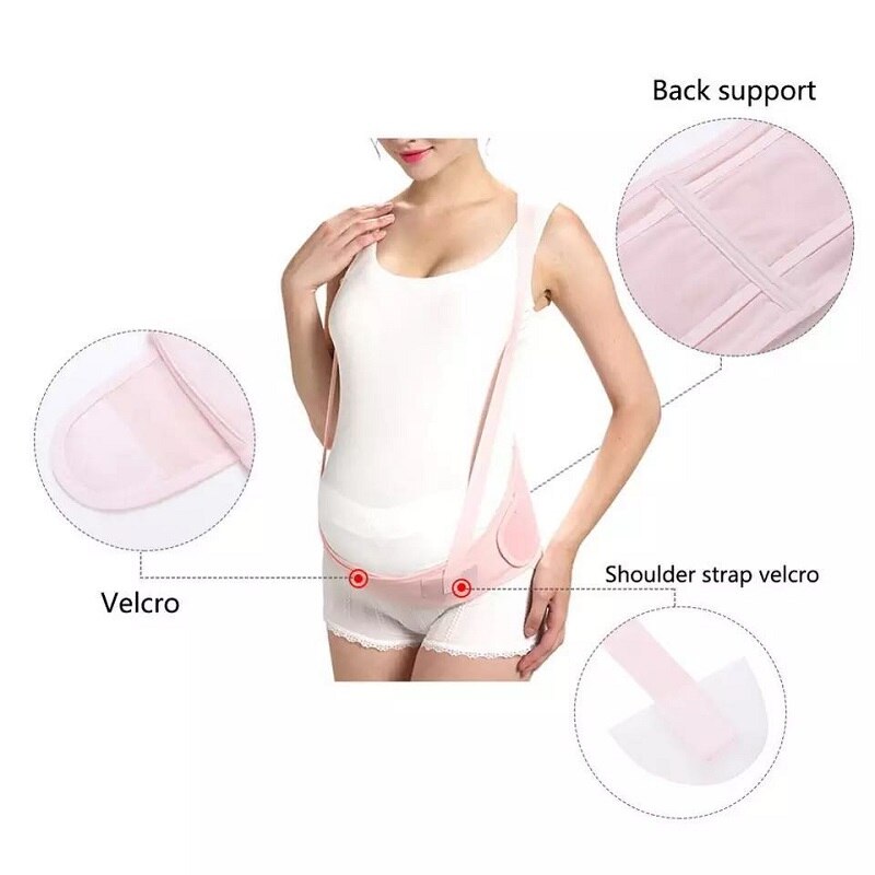 Zwangere Vrouwen Buik Ondersteuning Riem Mesh Ademend Taille Ondersteuning Kit Tweede Trimester Zwangere Vrouwen Speciale Belly Bandage