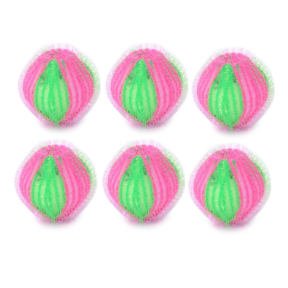 6pcs Laundry Wash Balls Hair Removal Clothes Washing Tools Lint Fluff Grabbing Machine Cleaning TSH Shop