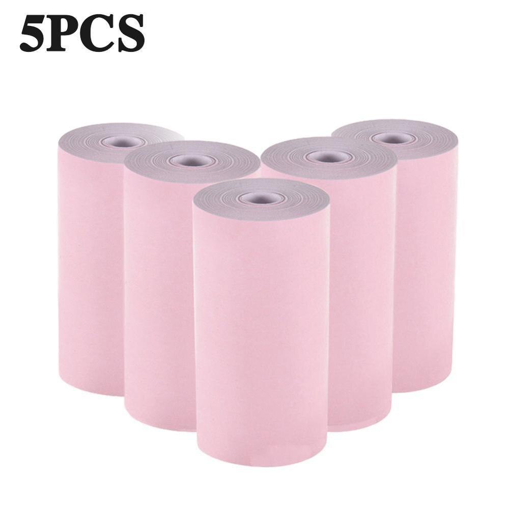 Printerpapir printbar klistermærke papirrulle direkte peripage 57mm*30mm termopapir papir farverigt  a1 h 8: -en