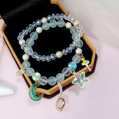 Mode eenvoudige kristal armband vrouwelijke persoonlijkheid wilde armband sieraden: 14